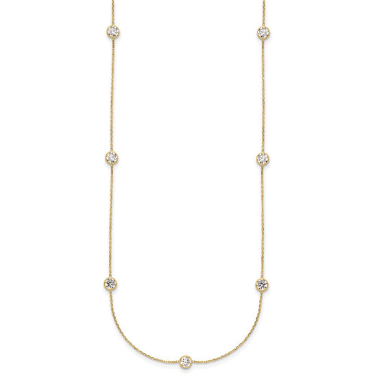 Gold Station Necklace