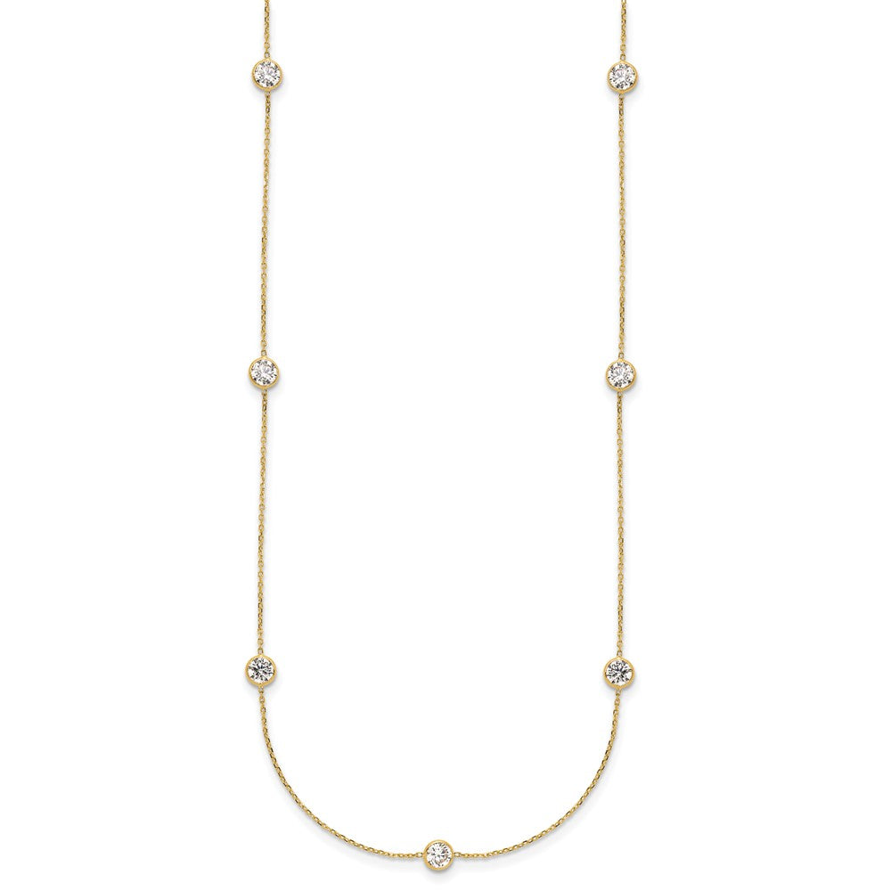 Gold Station Necklace