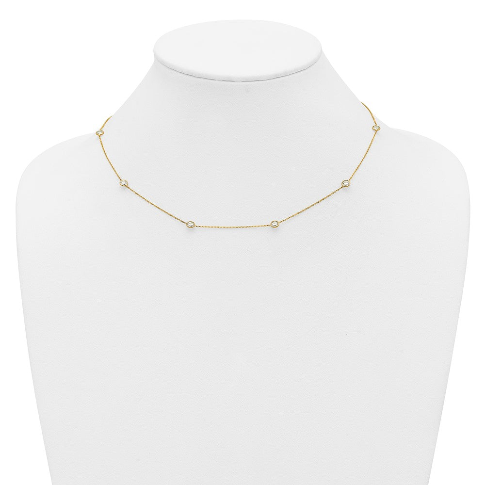Gold Station Necklace