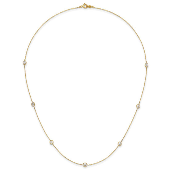 Gold Station Necklace