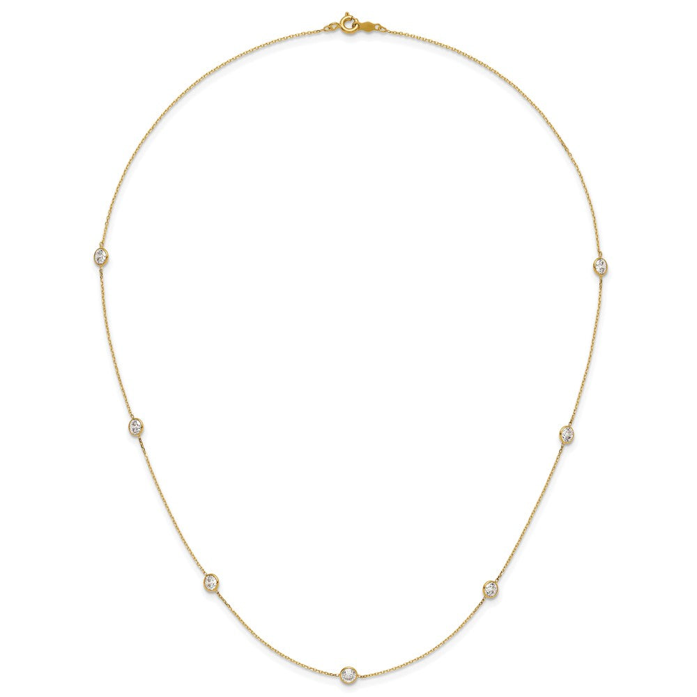 Gold Station Necklace