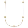 Gold Station Necklace