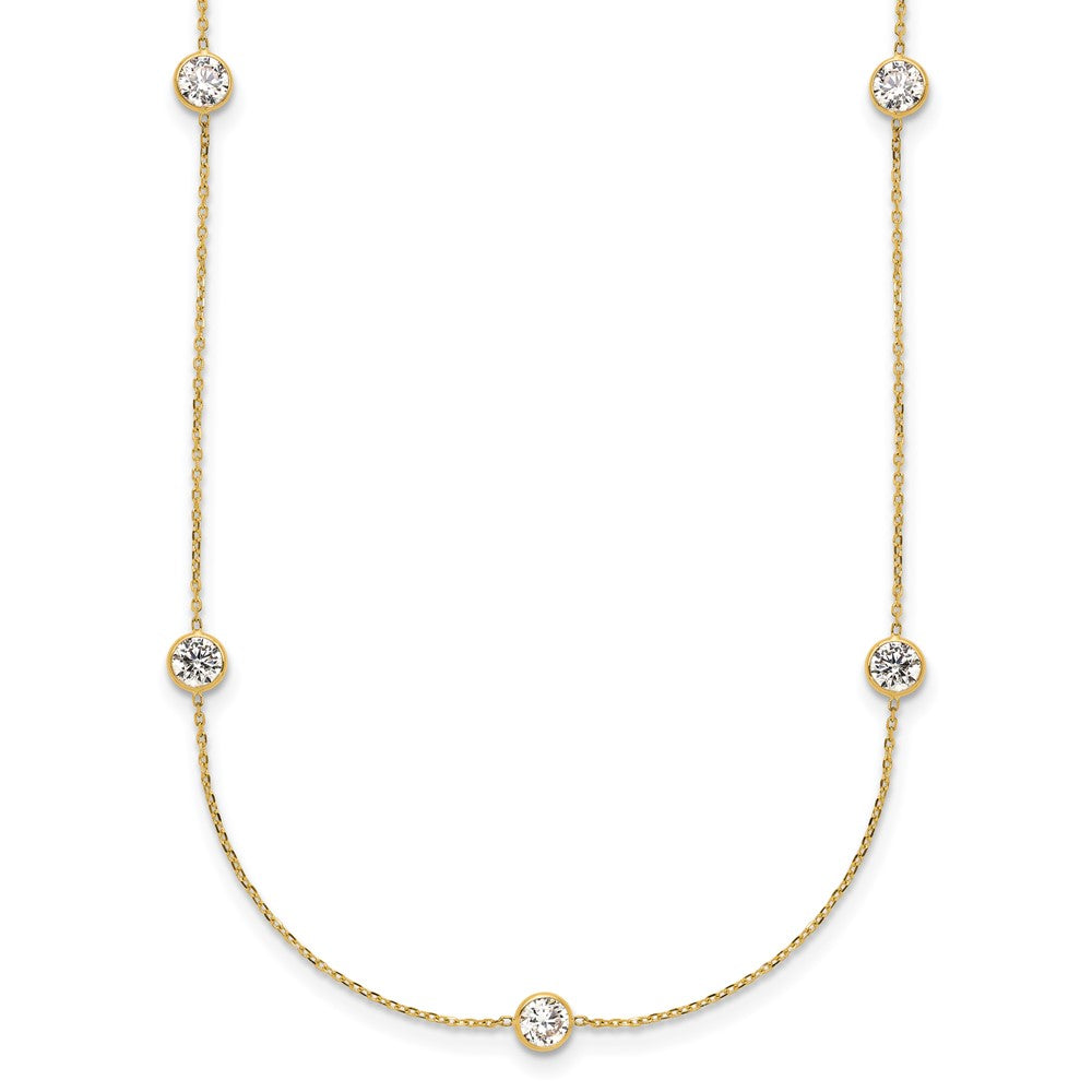 Gold Station Necklace