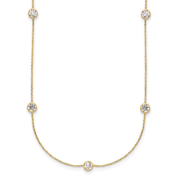 Gold Station Necklace