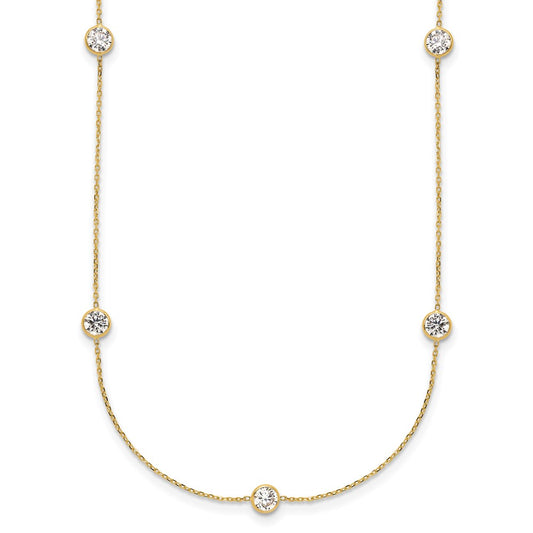 Gold Station Necklace