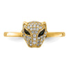 Gold Polished Lioness Rings
