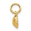 Gold Polished Barbell Pendants