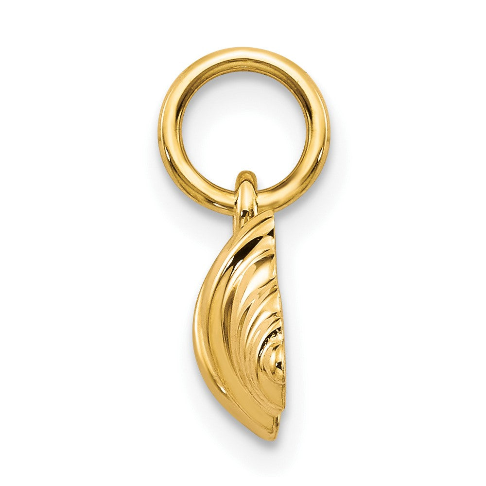 Gold Polished Barbell Pendants