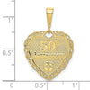 10k 50th Anniversary Charm