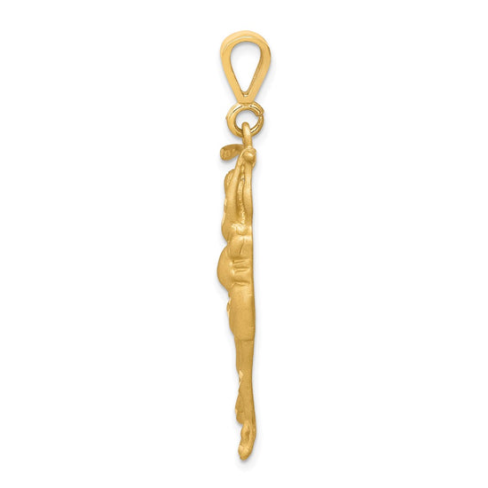 Gold Polished Golf Pendants