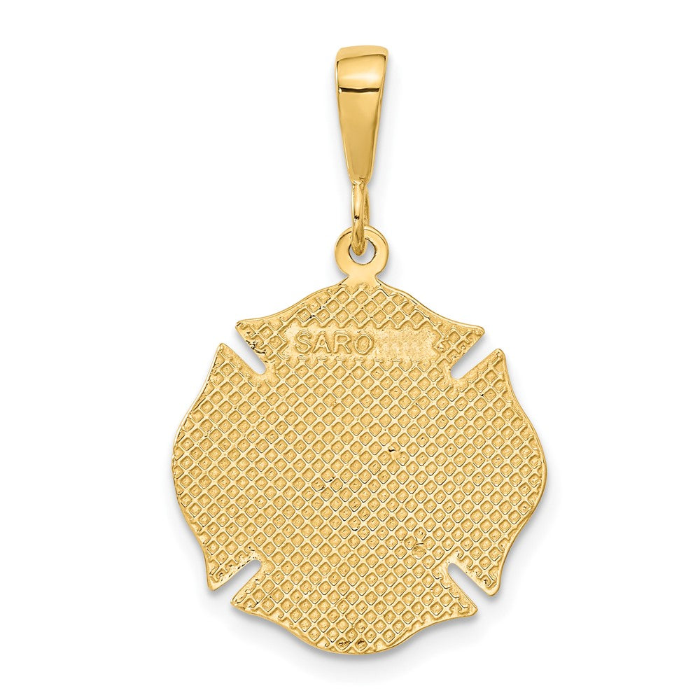 Gold Polished First Responder Pendants