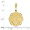 Gold Polished First Responder Pendants