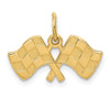 Gold Racing Flags