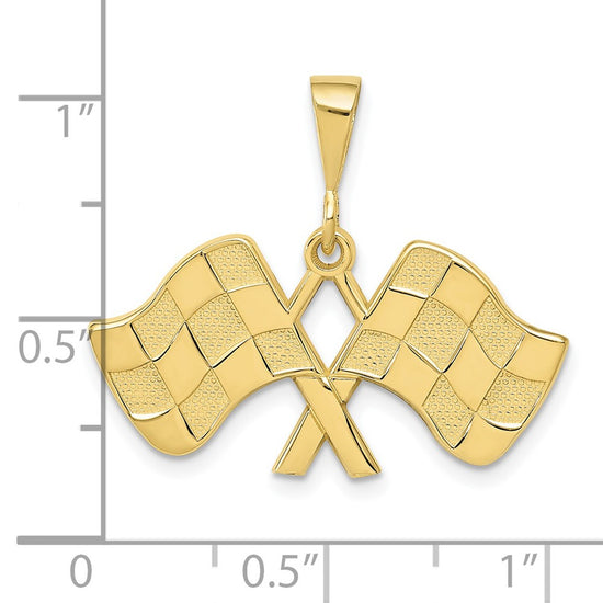 Gold Racing Flags
