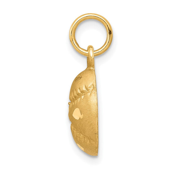 Gold Polished Sports Pendants