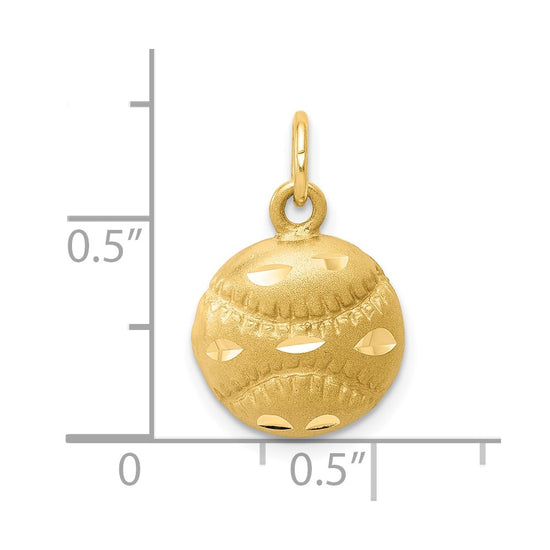 Gold Polished Sports Pendants