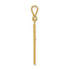 Gold Latin Cross Pendant