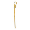 Gold Latin Cross Pendant