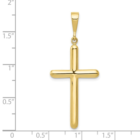 Gold Latin Cross Pendant
