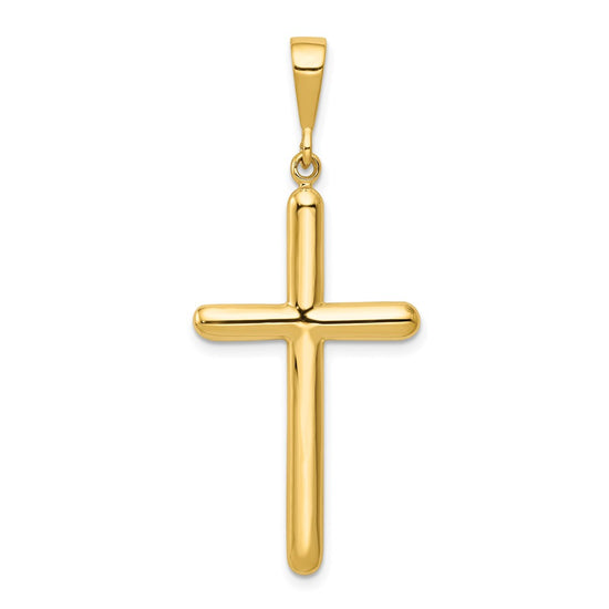 Gold Latin Cross Pendant