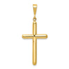 Gold Latin Cross Pendant