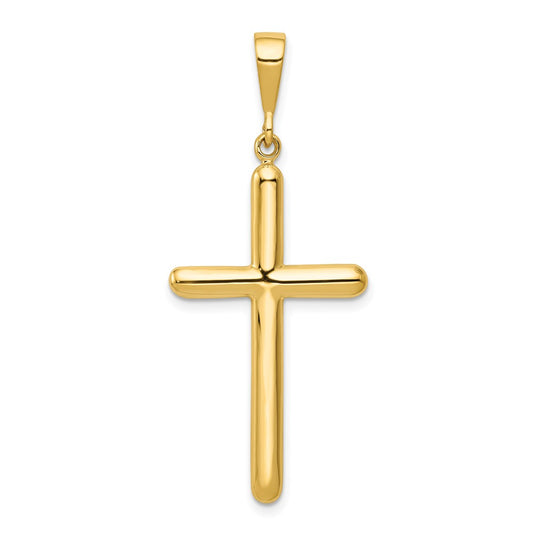 Gold Latin Cross Pendant