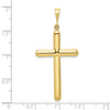 Gold Latin Cross Pendant
