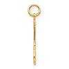 Gold Guitar Charm