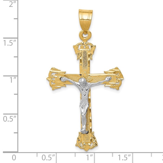 Gold INRI Crucifix Pendants