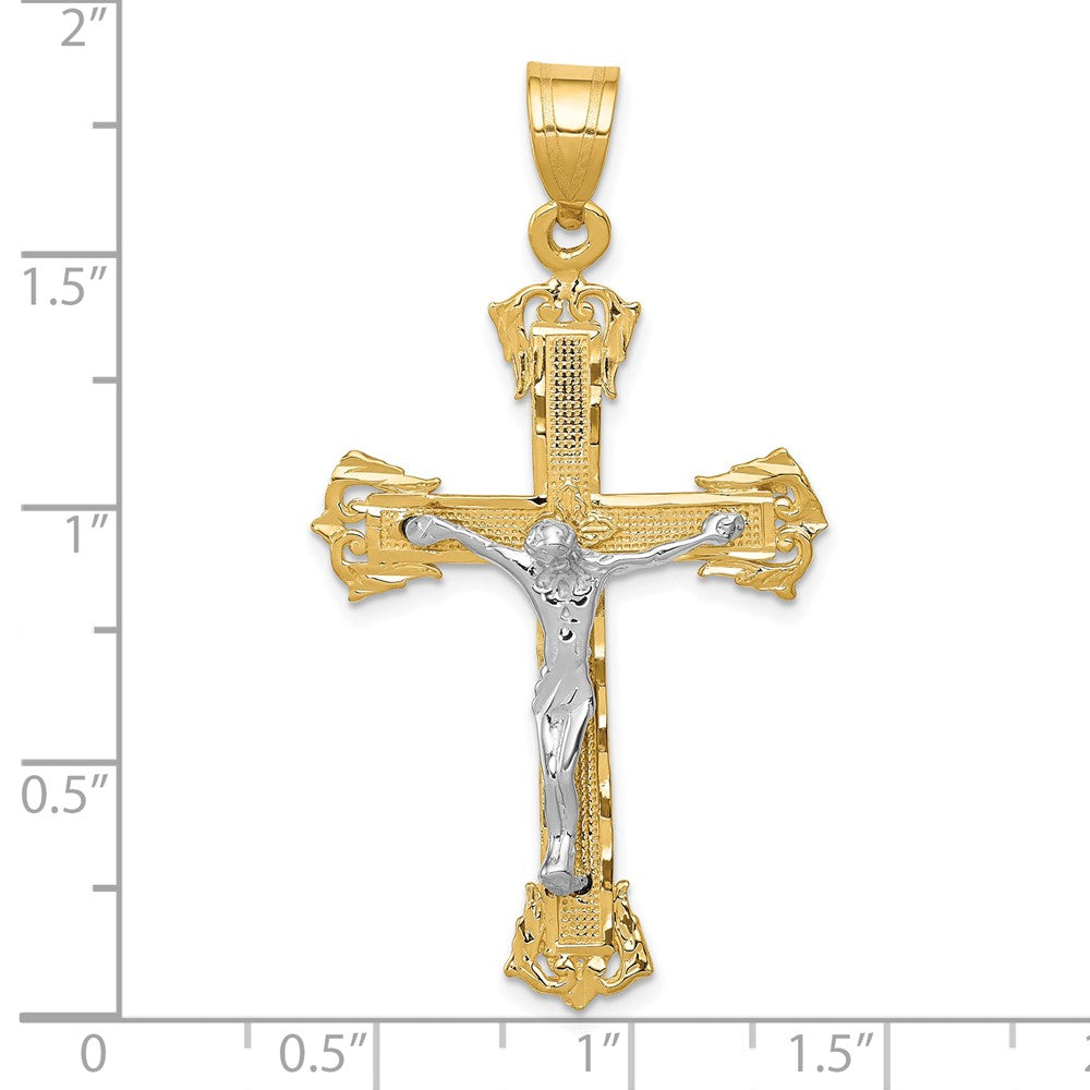 Gold INRI Crucifix Pendants
