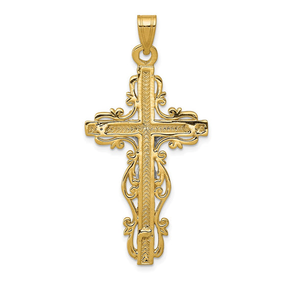 Gold INRI Crucifix Pendants