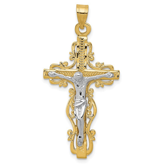 Gold INRI Crucifix Pendants