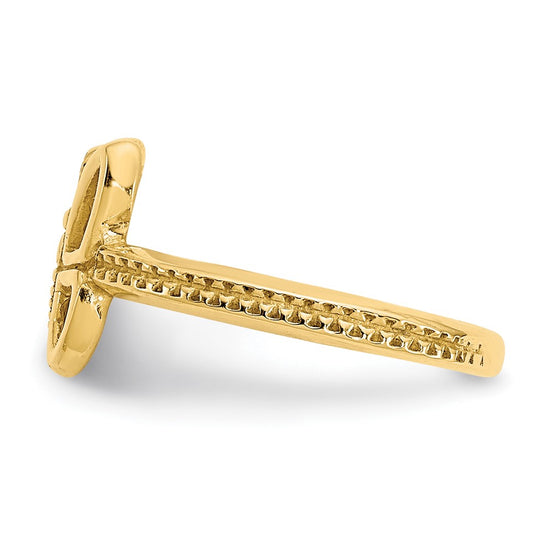 Gold Polished Toe Rings