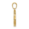 Gold Polished First Responder Pendants