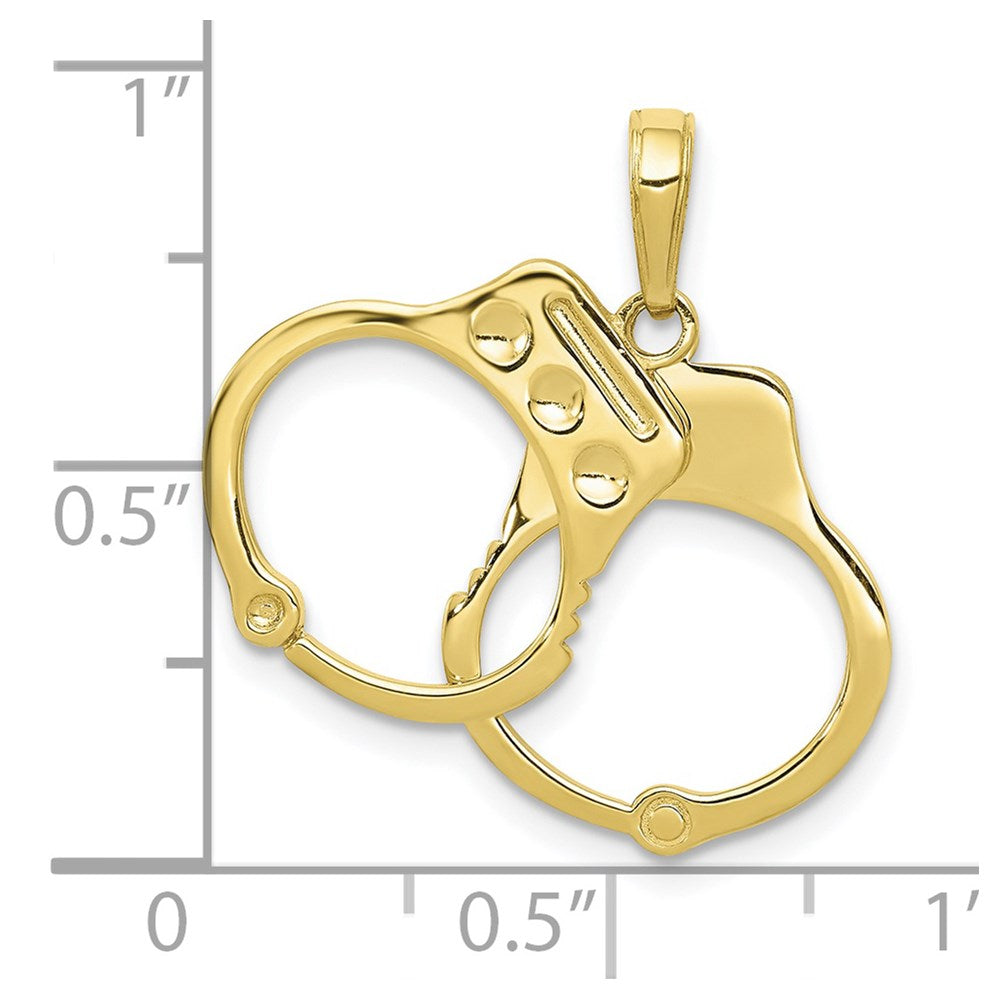 Gold Polished First Responder Pendants