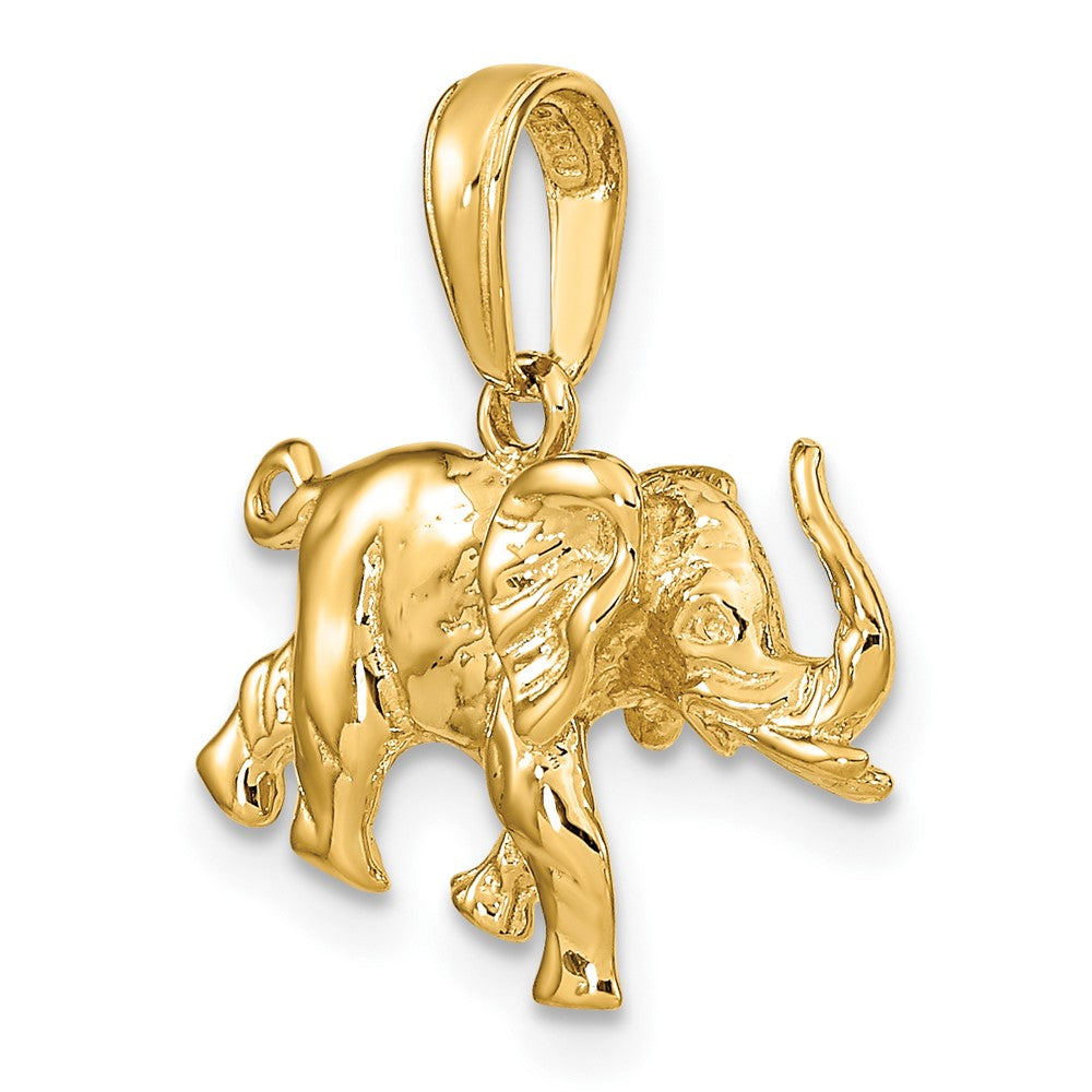 Gold Polished Jungle Animal Pendants