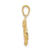 Gold Polished Dragon Pendants