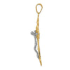 Gold INRI Crucifix Pendants