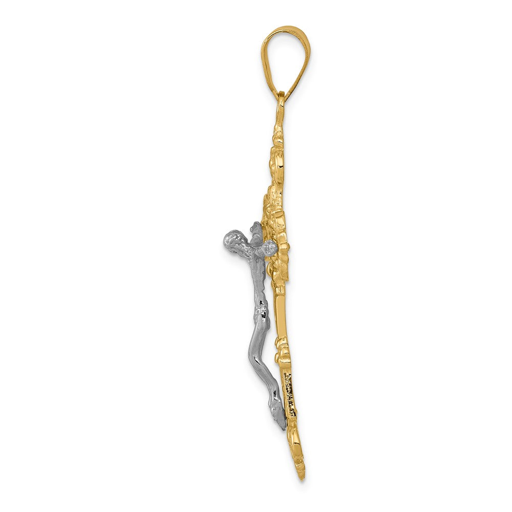 Gold INRI Crucifix Pendants