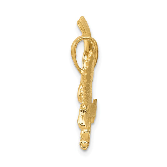 Gold Polished Eagle Pendants