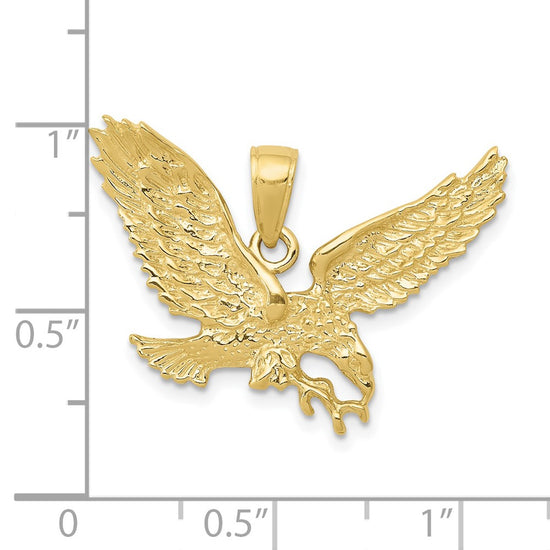 Gold Polished Eagle Pendants