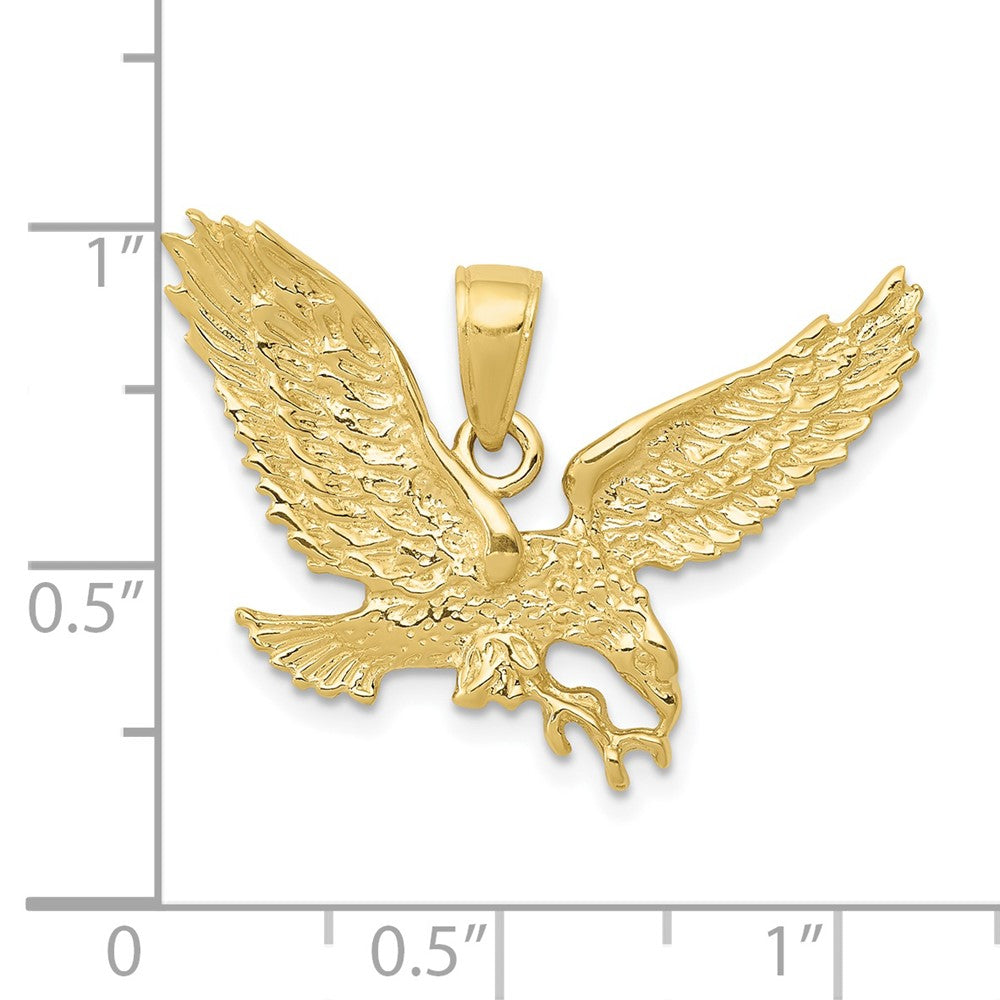 Gold Polished Eagle Pendants