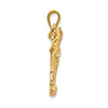 Gold Polished Eagle Pendants