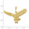 Gold Polished Eagle Pendants
