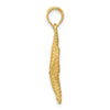 Gold Polished Starfish Pendants