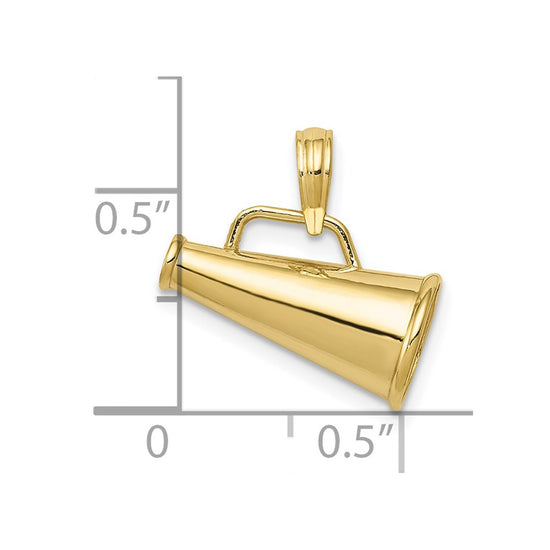 Gold Polished Sports Pendants