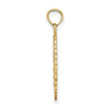 Gold Polished Gymnastics Pendants