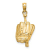 Gold Polished Sports Pendants