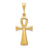 10k Egyptian Ankh Cross Pendant