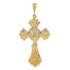 10K Crucifix Charm